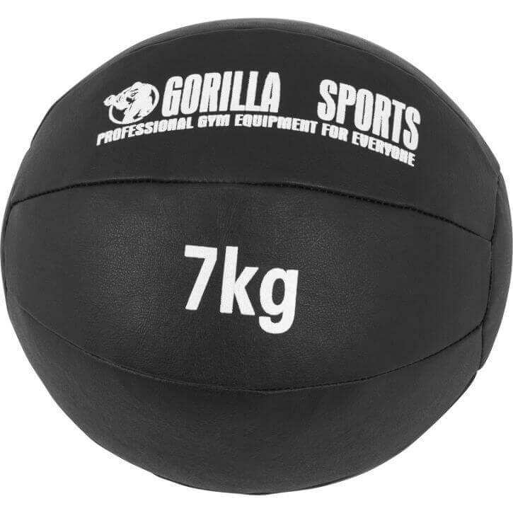 Leather Style Medicine Ball 7KG - Gorilla Sports South Africa - Functional Training