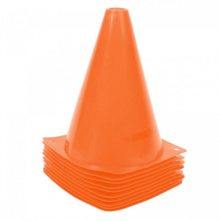 Cone Set of 10 Orange - 17 cm - Gorilla Sports South Africa - Accessories