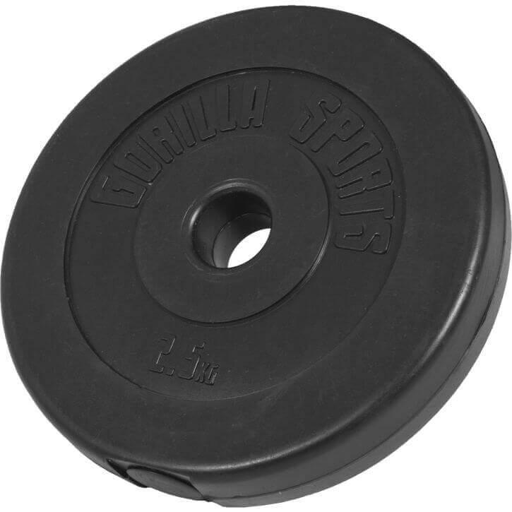 Vinyl Weight Plate 2.5KG - Gorilla Sports South Africa - Weights