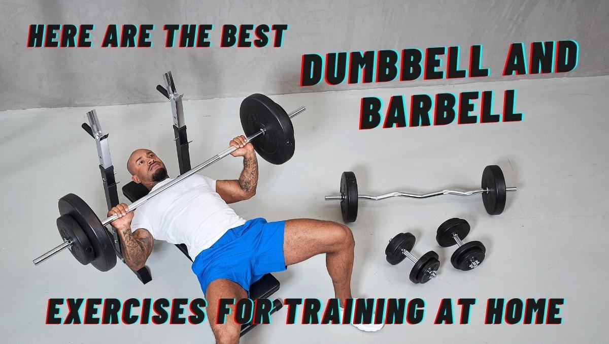 Home dumbbell best sale barbell workout