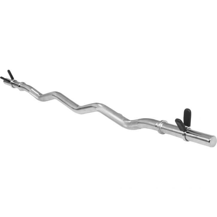 EZ Curl Bar 120cm Springlock Collars Gorilla Sports South Africa