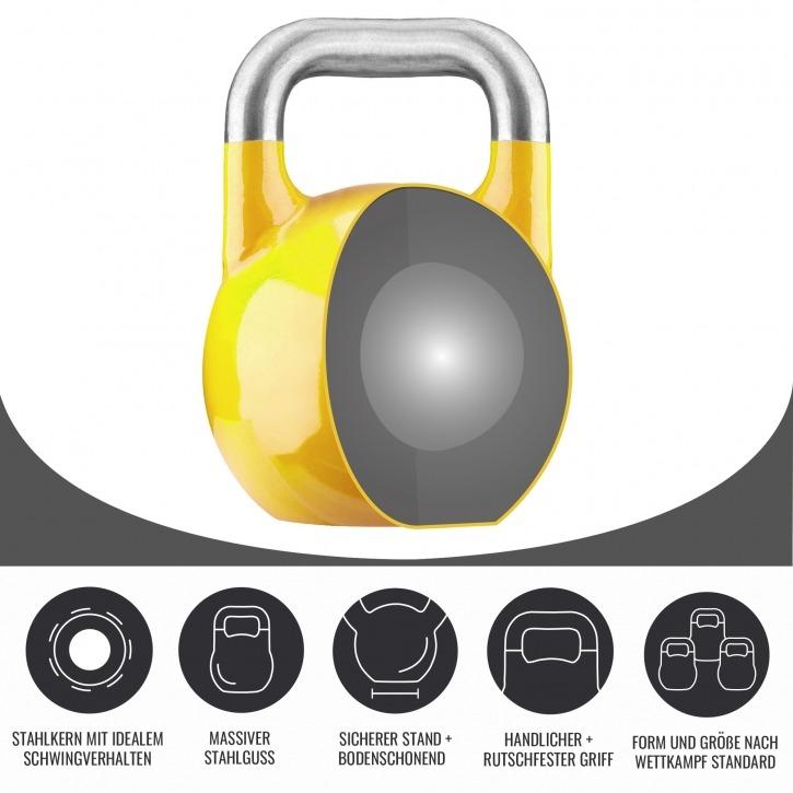 Competition Kettlebell 16KG – Gorilla Sports South Africa