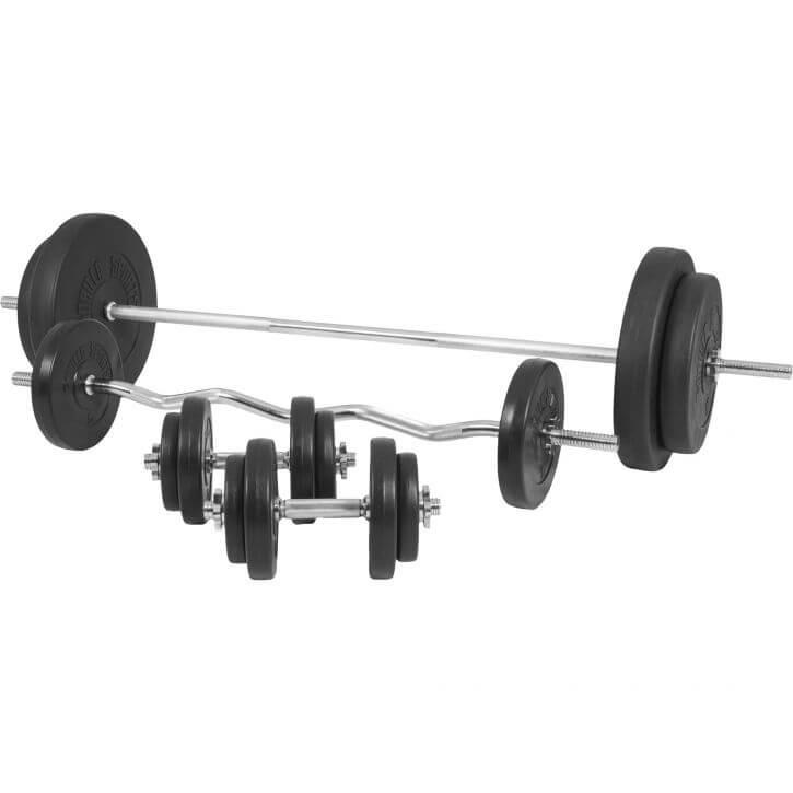 100KG Weight Bench Set Gorilla Sports South Africa