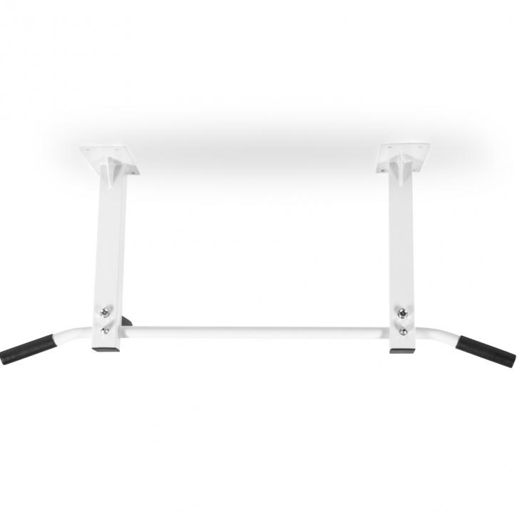 Ceiling-Mounted Pull Up Bar - White - Gorilla Sports South Africa - Gym Equipment