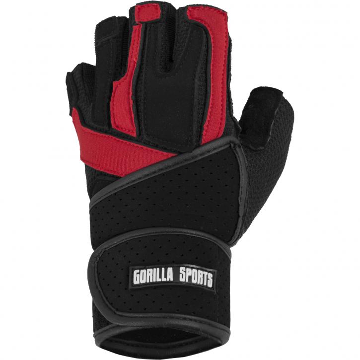 Deluxe Weight Lifting Gloves With Wrist Support - S - Gorilla Sports South Africa - Gym Equipment