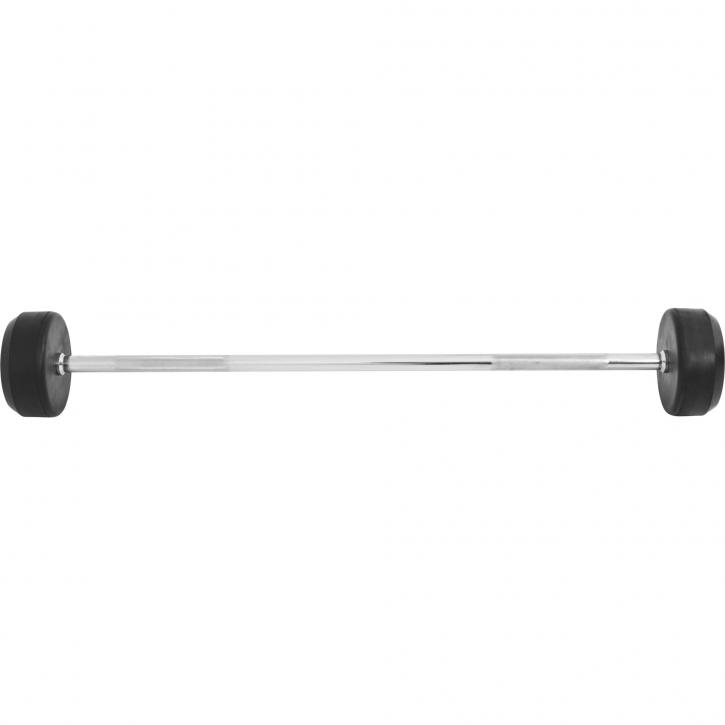 Fixed Rubber Barbell 25KG - Gorilla Sports South Africa - Weights