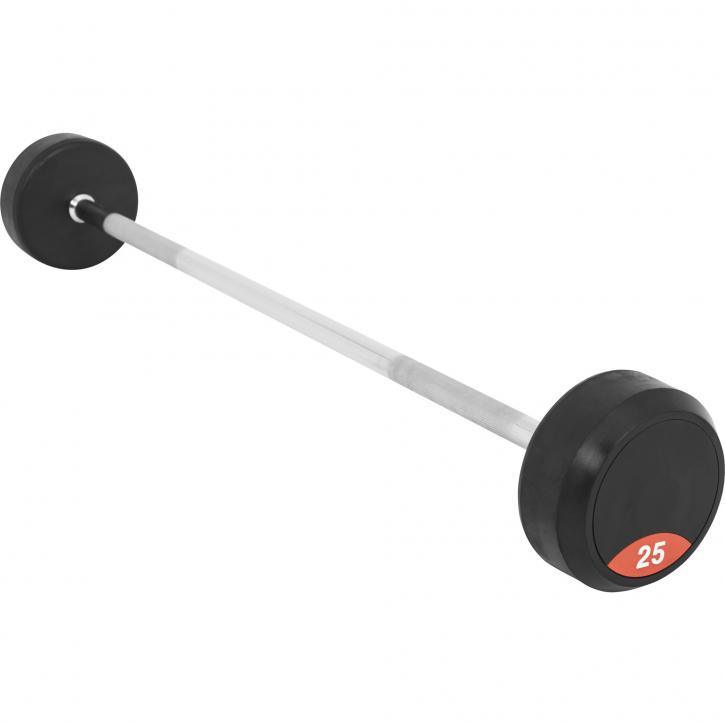 Rubber barbell deals