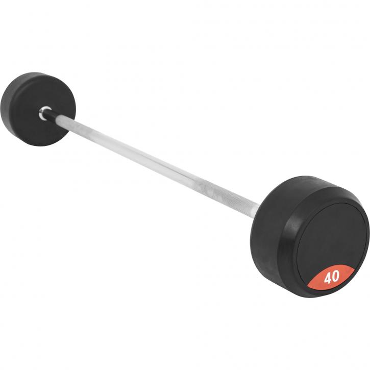 Fixed Rubber Barbell 40KG - Gorilla Sports South Africa - Weights