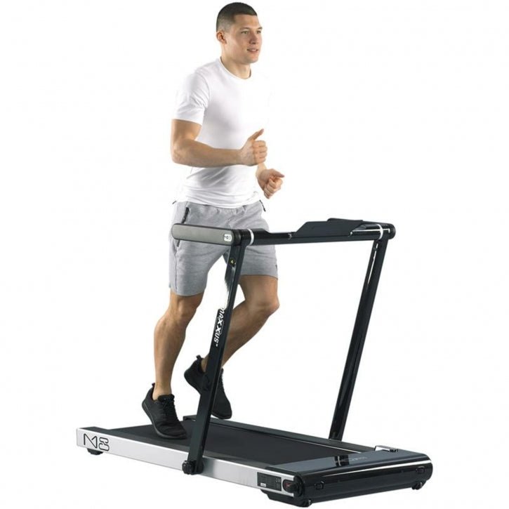 Treadmill M8 - Silver - Gorilla Sports South Africa - Bikes & Treadmills