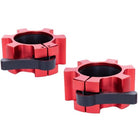 Pair of Olympic Quick Release Collars Red 50/51 mm - Gorilla Sports South Africa - Accessories