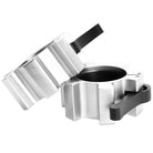 Pair of Olympic Quick Release Collars - Silver 50/51 mm - Gorilla Sports South Africa - Accessories