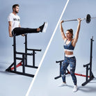 Multi Squat Rack with Adjustable Shelves - Gorilla Sports South Africa - Gym Equipment