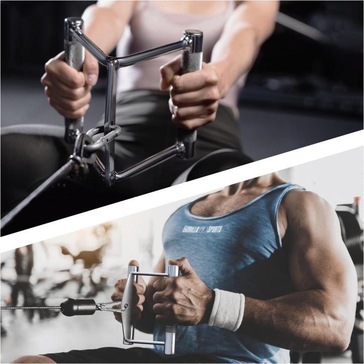 Parallel Grip Wide Row Bar - Gorilla Sports South Africa - Accessories