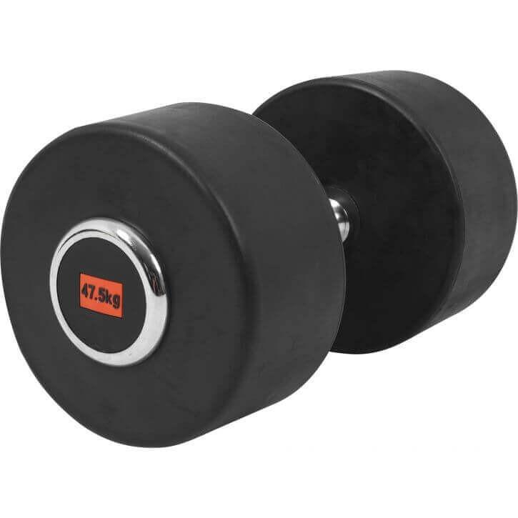 Pro Fixed Dumbbell 47.5KG - Chrome - Gorilla Sports South Africa - Weights