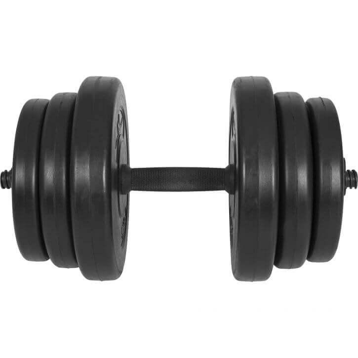 Gyronetics E-Series Vinyl Dumbbell - 20KG - Gorilla Sports South Africa - Weights