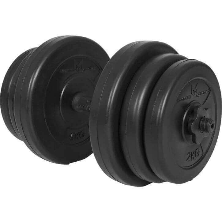 Gyronetics E-Series Vinyl Dumbbell - 20KG - Gorilla Sports South Africa - Weights