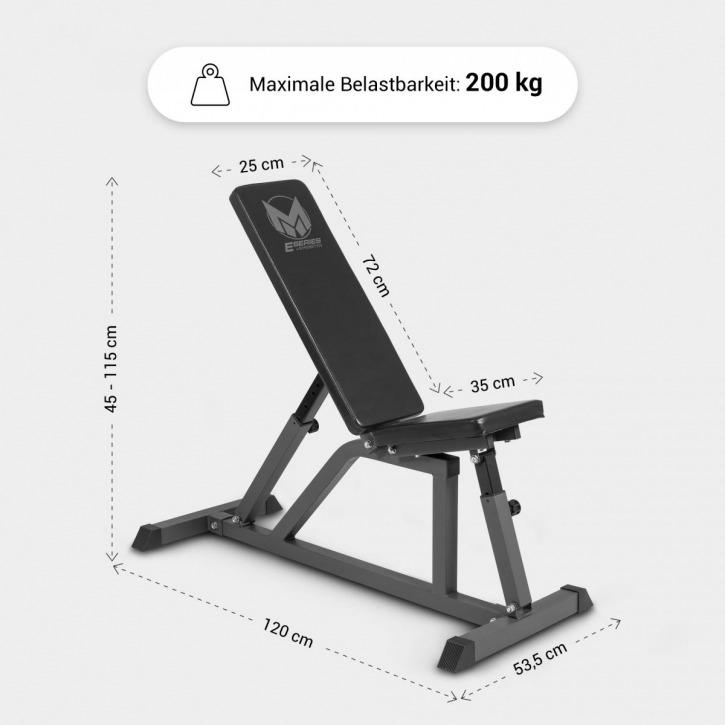 Gyronetics E-Series Multi Function Bench - Gorilla Sports South Africa - Gym Equipment