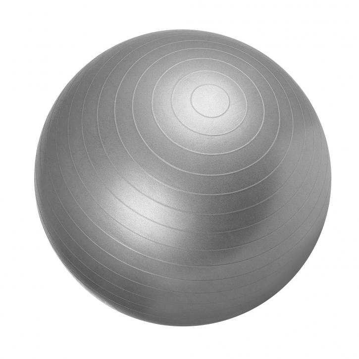 Gym Ball Fitness Ball 55cm - Grey - Gorilla Sports South Africa - Aerobic & Yoga