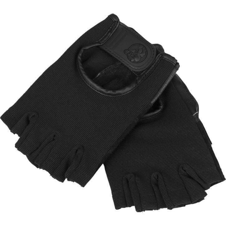 Black workout online gloves