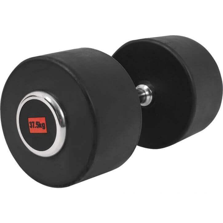 Pro Fixed Dumbbell 37,5KG - Chrome - Gorilla Sports South Africa - Weights