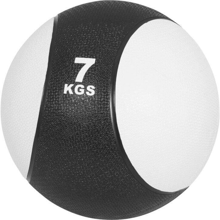 Medicine Ball 7KG White/Black - Gorilla Sports South Africa - Functional Training