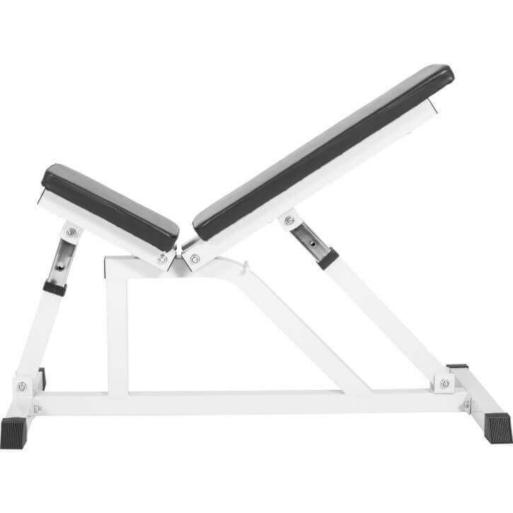 Multi Function Bench - White - Gorilla Sports South Africa - Gym Equipment