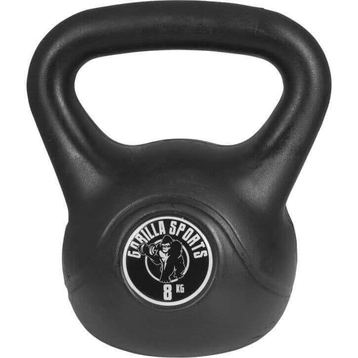 Vinyl Kettlebell 8KG - Gorilla Sports South Africa - Kettlebells