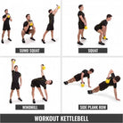 Vinyl Kettlebell 8KG - Gorilla Sports South Africa - Kettlebells