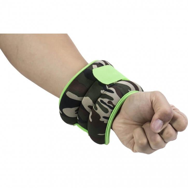 Pro Wrist/Ankle Weights 2x 2KG - Camo - Gorilla Sports South Africa - Weights