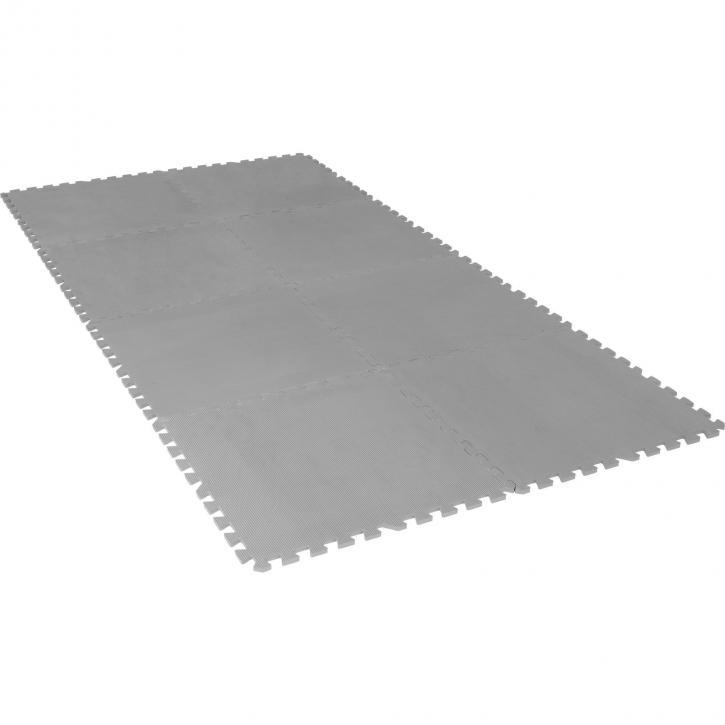 Floor Mat Set - 8 Mats - Grey - Gorilla Sports South Africa - Accessories