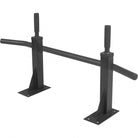 Wall-Mounted Pull Up Bar - Black - Gorilla Sports South Africa - Gym Equipment