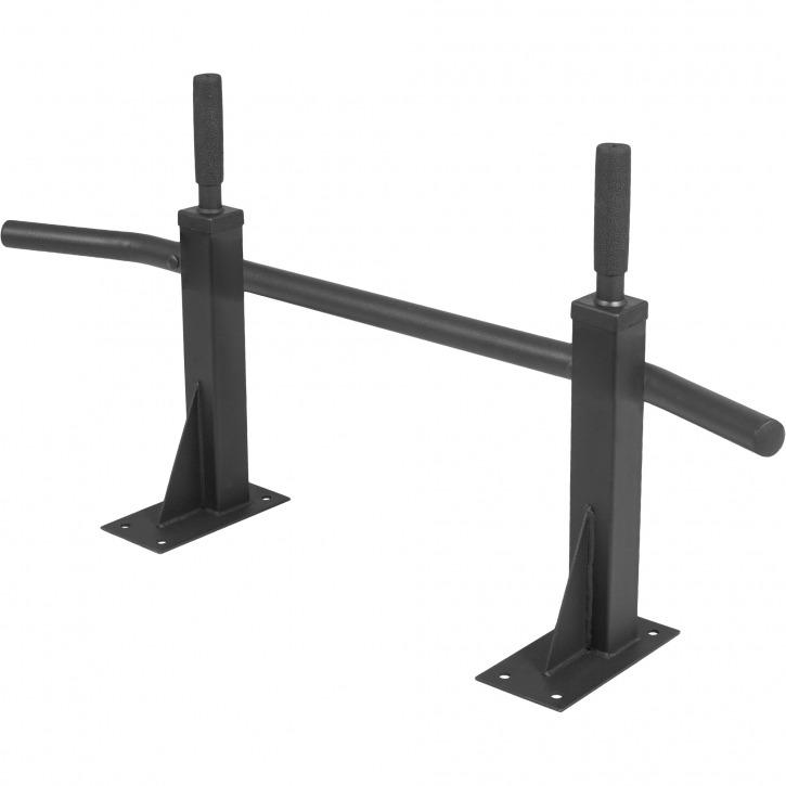Wall-Mounted Pull Up Bar - Black - Gorilla Sports South Africa - Gym Equipment