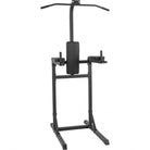 Chin Up Station Pull Up Tower - Black - Gorilla Sports South Africa - Gym Equipment