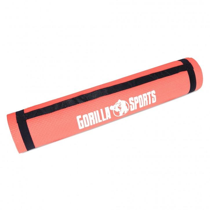 PVC Yoga Mat - Coral - Gorilla Sports South Africa - Aerobic & Yoga