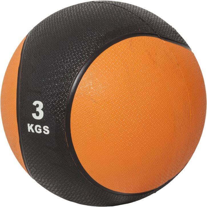 Medicine Ball 3KG - Orange/Black - Gorilla Sports South Africa - Functional Training