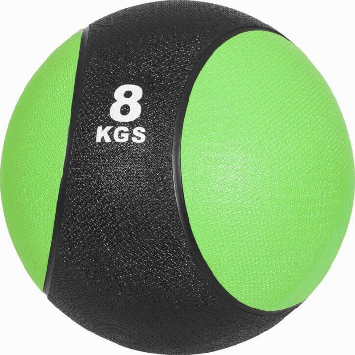 Medicine Ball 8KG - Lime Green/Black - Gorilla Sports South Africa - Functional Training