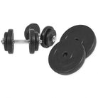 Vinyl Dumbbell Set 30KG - Gorilla Sports South Africa - Weights