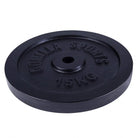 Cast Iron Weight Plate 15KG - Black - Gorilla Sports South Africa - Weights