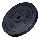 Cast Iron Weight Plate 20KG Black - Gorilla Sports South Africa - Weights