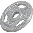 Cast Iron Tri-Grip Weight Plate 1.25KG - Silver - Gorilla Sports South Africa - Weights