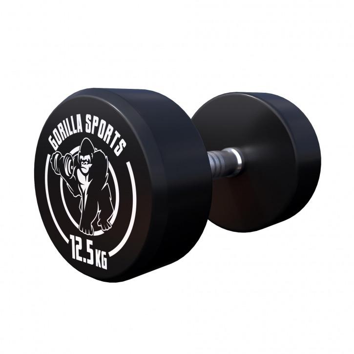 Fixed Dumbbell 12.5KG - Gorilla Sports South Africa - Weights