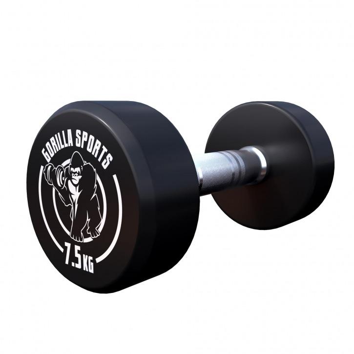 Fixed Dumbbell 7.5KG - Gorilla Sports South Africa - Weights